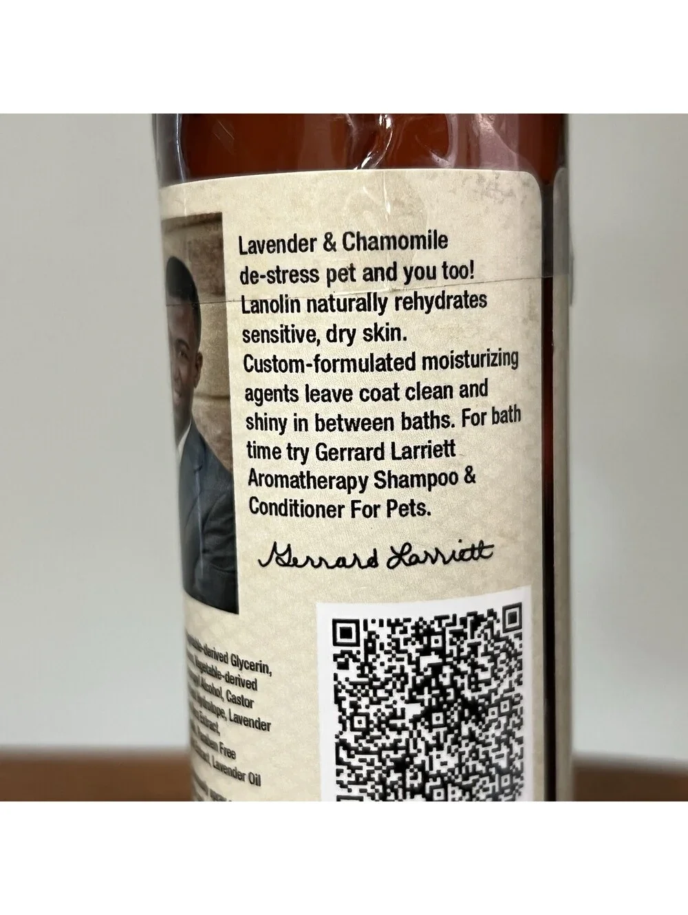 Gerrard Larriett Dog Aromatherapy Spray Chamomile Lavender Anxiety Stress Odor